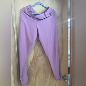 XL tall blush Albion jetsetters, GUC for missing drawstring